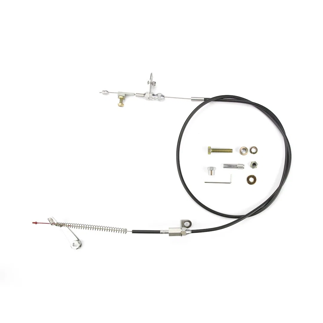 KD-2AODU – LOKAR Auto Trans Kickdown Cable, For Use With Ford AOD Transmission Black Housing